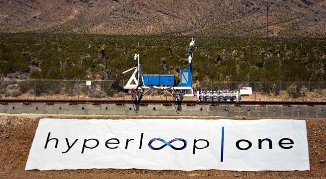 A Hyperloop One Test