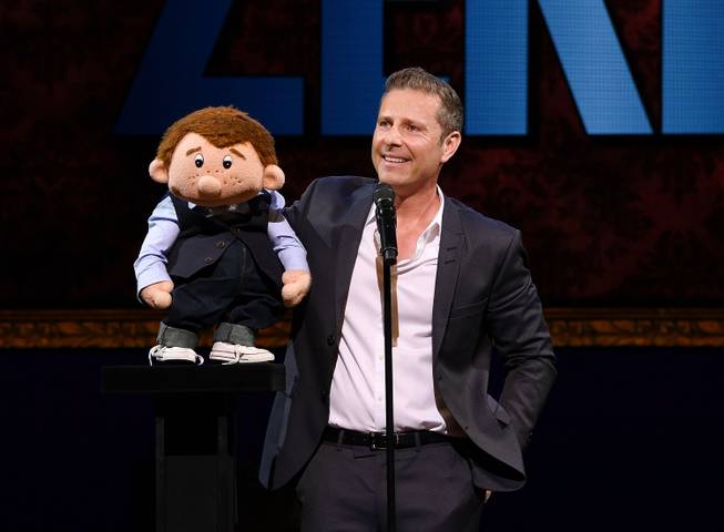 The grand opening of Paul Zerdin’s “Mouthing Off” on Friday, ...