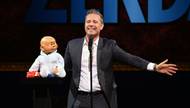 Once more the lineup of shows was uniquely VegasVille. Early in the night, it was ventriloquist Paul Zerdin with his “Mouthing Off” show at Planet Hollywood Showroom. Later, it was a scramble to the Joint at the Hard Rock Hotel to catch veteran German rock band …