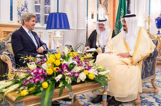 Kerry in Saudi Arabia