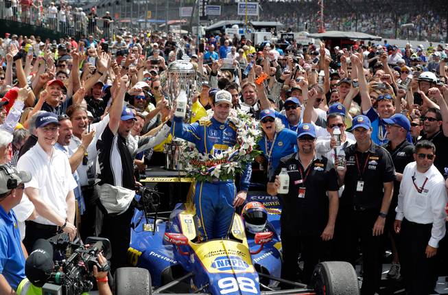 Alexander Rossi win Indy 500