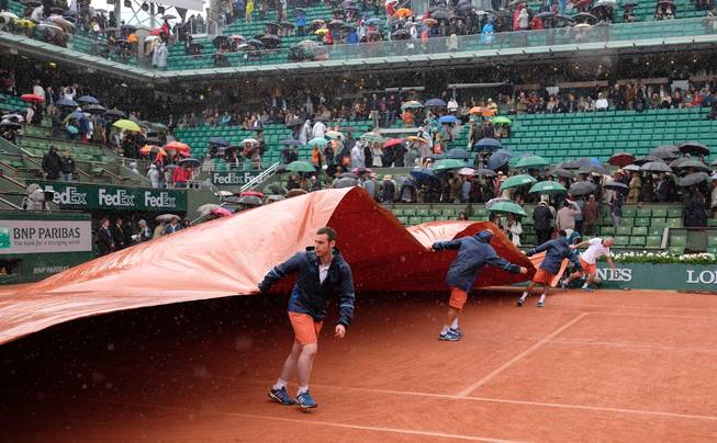 French open rained out