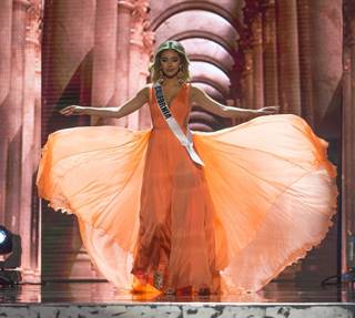 The 2016 Miss USA Pageant preliminary competition Wednesday, June 1, 2016, at T-Mobile Arena in Las Vegas.