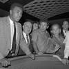 Cassius Clay, who would later change his name to Muhammad Ali, is seen at a craps table at the Dunes in Las Vegas Wednesday, July 17, 1963. CREDIT: Jerry Abbott/Las Vegas News Bureau.
