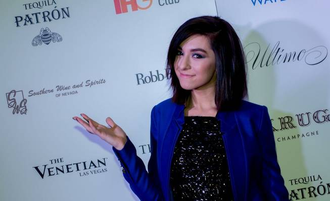 Singer Christina Grimmie attends 2015 Ultimo on Friday, Dec. 18, ...