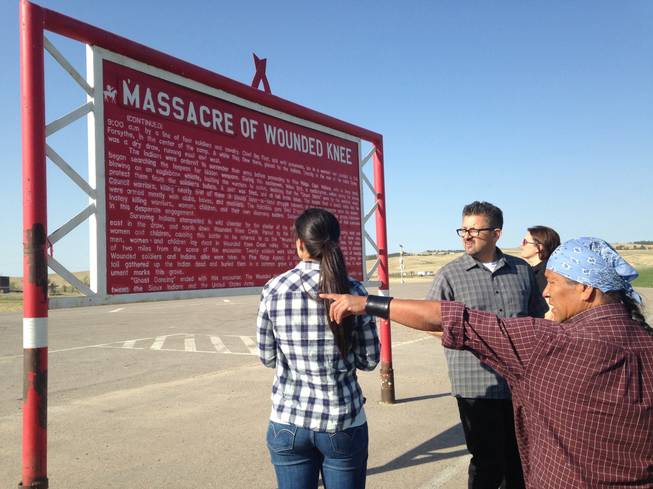 Wounded Knee memorial