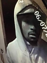 North Las Vegas Police identified this person as a suspect in the robbery of a business about 10:30 p.m.  June 7, 2016, in the 1600 block of Main Street.
