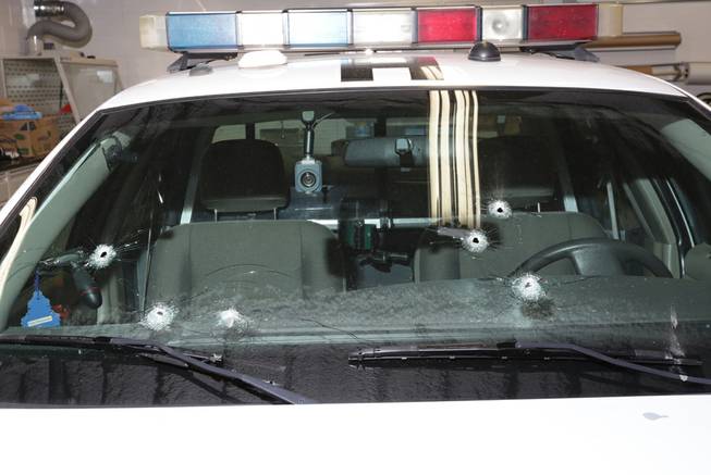 Henderson Police Car Shot