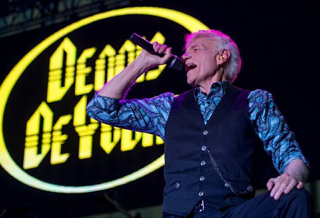 Dennis DeYoung, formerly of Styx, opens for Boston at Downtown Las Vegas Events Center, Friday, July 15, 2016.