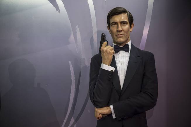 The line-up of Sean Connery, George Lazenby, Roger Moore, Timothy Dalton, Pierce Brosnan and Daniel Craig will be on display until Friday, September 30, 2016.