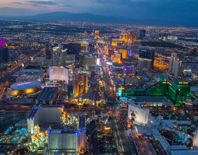 The Strip From Above