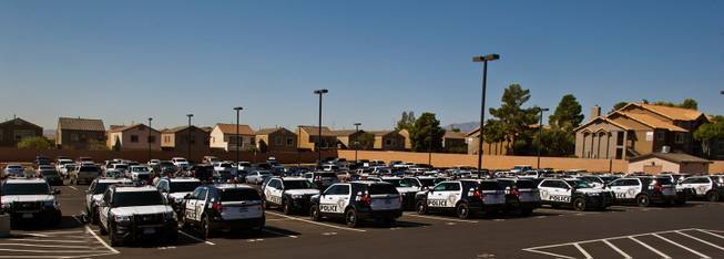 Doors are now officially open and the parking lot full of patrol vehicles at the Spring Valley Area Command to service a portion of the western valley on Tuesday, August 30, 2016.