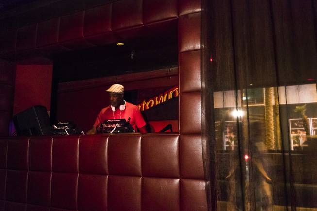 DJ Doug Gibbs at the Downtown Cocktail Room where he frequently djs, Saturday, Sept. 17, 2016.