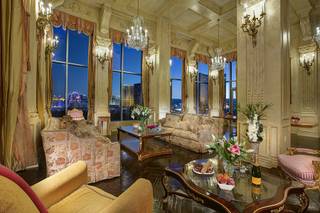 A look inside the Versailles Penthouse located just off the Strip atop the Metropolis luxury lofts building. The Penthouse, owned by renowned poker players Barry and Allyn Shulman, is slated for auction by Concierge Auctions on October 18, 2016.