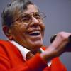 Jerry Lewis takes part in a question and answer session after a preview of his new film "Max Rose" Saturday, Sept. 24, 2016 at Regal Village Square Cinemas in Las Vegas.