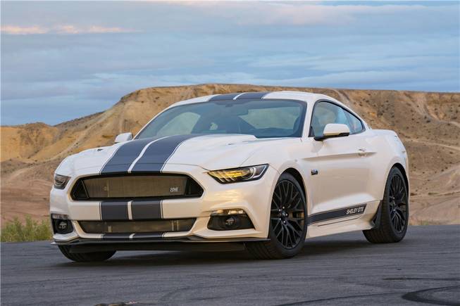 This 2017 Shelby GTE Fastback is up for auction at this year's Barrett-Jackson collectors auction event in Las Vegas.