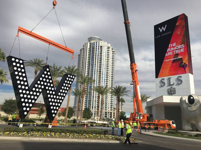 The W Marquee Sign