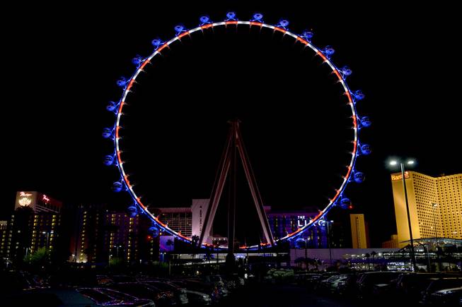High Roller Goes Red, White and Blue
