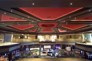 An interior view of the Lucky Dragon hotel-casino under construction on Sahara Avenue near Las Vegas Boulevard South Oct. 24, 2016.
