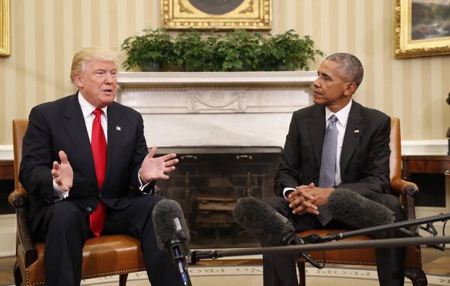 President-elect Donald Trump Meets President Obama
