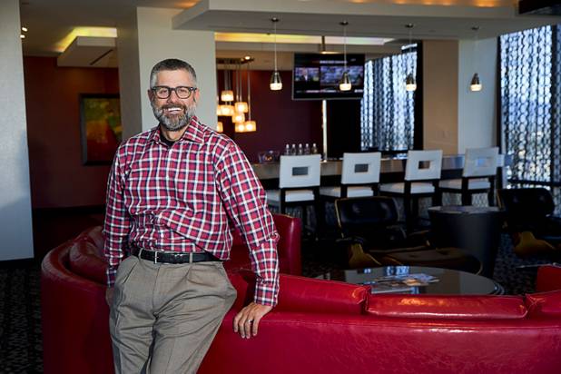 Palms vice president and general manager Michael Jerlecki poses in a Sky Villa at the Palms Monday, Nov. 21, 2016. Station Casinos completed its acquisition of the Palms in October. STEVE MARCUS