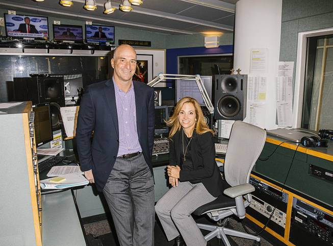 Jason Wolff, a value investor who donated a whole radio station in San Luis Obispo to KCRW, the local NPR affiliate, and Jennifer Ferro, president of KCRW, at the station’s studios in Santa Monica, Calif., Dec. 1, 2016. Most donations are checks written to favorite causes, but some come in the form of orphan radio stations, junked cars, unwanted boats or collections of baseball cards. 