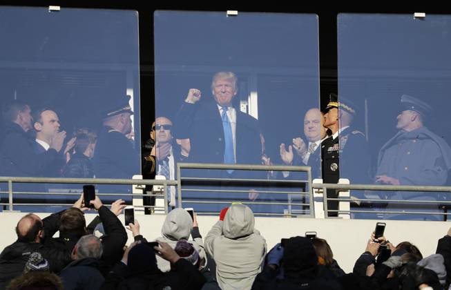 Trump at Army-Navy game