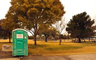 Joe Shoong Park is in need of permanent bathrooms, one of the things Clark County Commissioners will consider when they examine parks, their needs and what funding may be available early next year on Thursday, Dec. 15, 2016.