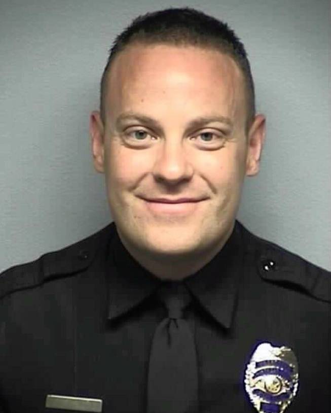 Detective Chad Parque, a North Las Vegas Police detective, died Jan. 7 after a wrong-way driver crashed into his vehicle while he was on duty. 