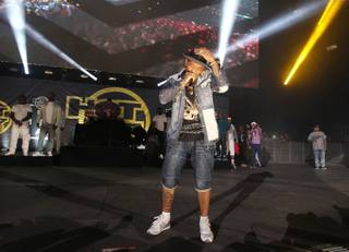 Prodigy of Mobb Deep is seen performing at Hot 97 Summer Jam at MetLife Stadium on Sunday, June 07, 2015, in East Rutherford, New Jersey. (Photo by Donald Traill/Invision/AP)
