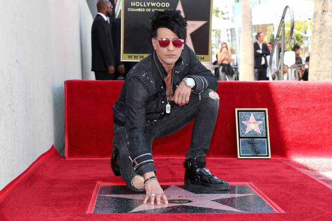 Criss Angel joined one of his early idols Harry Houdini when he received a star on the Hollywood Walk of Fame on July 20, 2017.