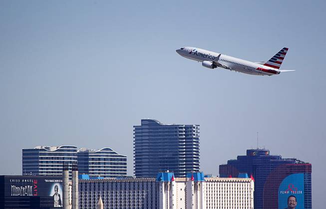 Planes Take Off From McCarran