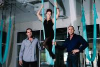 Ever wonder if you had the ability to perform some of the stunts seen in Cirque du Soleil shows? Marco, Paulo and Carmita Lorador are longtime circus performers whose fitness studio can teach you how.  
