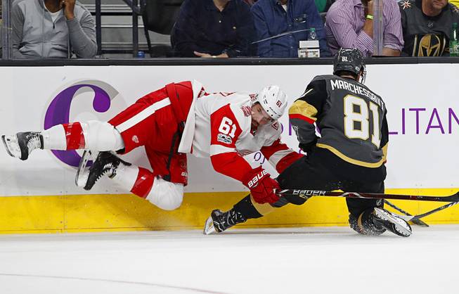 Golden Knights vs. Red Wings
