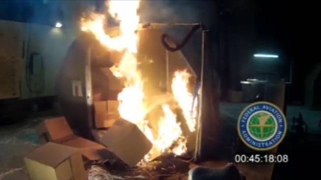 FAA Laptop Fires