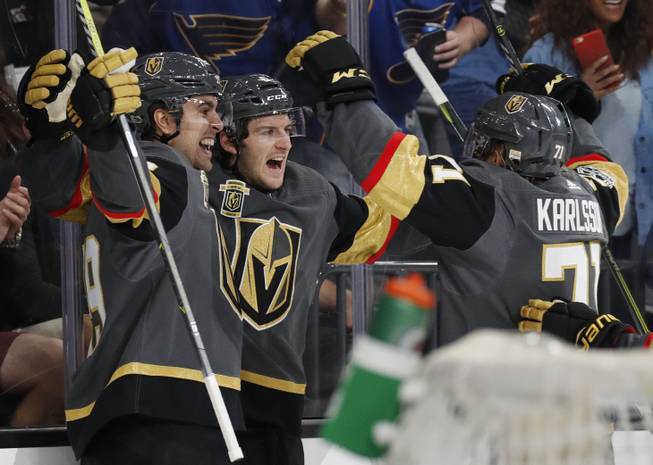 Golden Knights Blues overtime