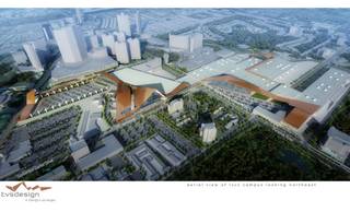  A rendering of the Las Vegas Convention Center expansion proposal by TVS Design/Design Las Vegas.
