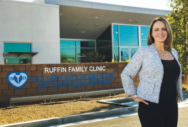 Jaime Weller-Lafavor, who earned her master’s in social work at UNLV, became CEO of Volunteers in Medicine of Southern Nevada this month after working nearly five years as director of development at the St. Rose Dominican Health Foundation.