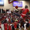 Findlay Prep's Bol Bol slams down the final two points during the Findlay Toyota Big City Showdown against Bishop Gorman High School at the South Point Arena Saturday, Jan. 20, 2018.