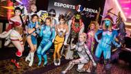 A pyramid formed from shining black glass with a powerful beam of light blasting from its pinnacle sounds like it could be a video game landscape. Esports Arena Las Vegas is not just the first ...