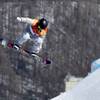 Jamie Anderson, of the United States, jumps during the women's slopestyle final at Phoenix Snow Park at the 2018 Winter Olympics in Pyeongchang, South Korea, Monday, Feb. 12, 2018. (AP Photo/Gregory Bull)