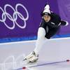 Brittany Bowe of the U.S. competes during the women's 1,500 meters speedskating race at the Gangneung Oval at the 2018 Winter Olympics in Gangneung, South Korea, Monday, Feb. 12, 2018.