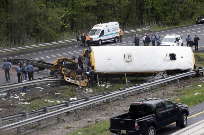 School Bus Crash New Jersey