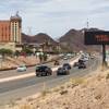 Authorities closed U.S. 93 in both directions after reports of a man armed with a gun and in a heavily reinforced vehicle near the Hoover Dam on Friday, June 15, 2018.