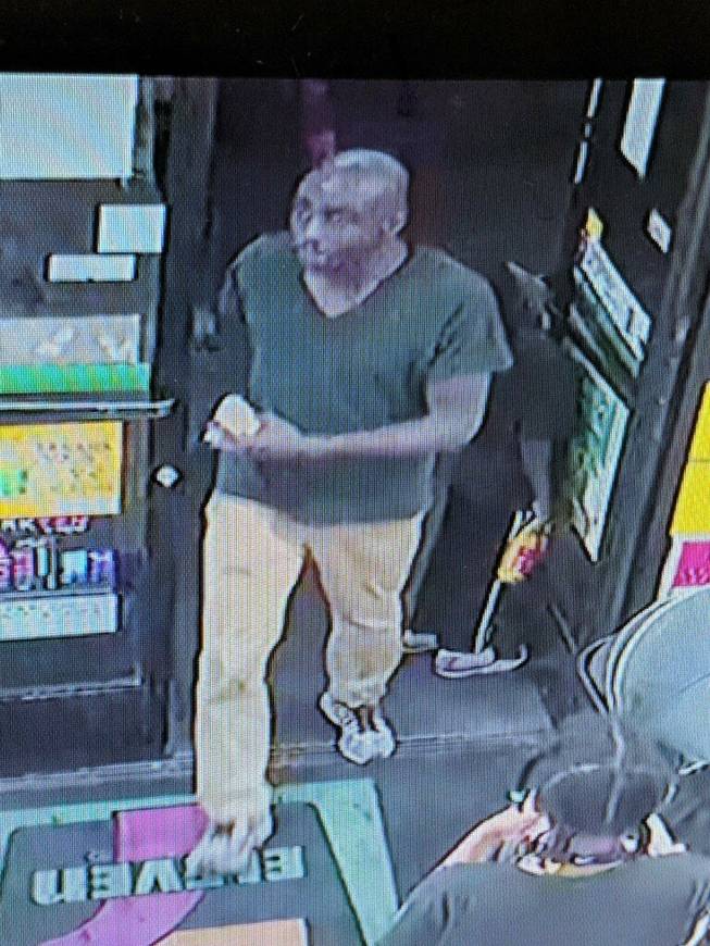 Metro Police identified this man as a suspect in a fatal stabbing  in a parking lot in the 2700 block of Maryland Parkway about 11:45 p.m. on Sunday, June 17, 2018.
