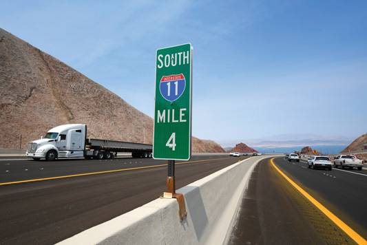 Phase II of the I-11 Boulder City Bypass was recognized as the NCA's Civil Project of the Year.