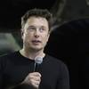 In this Sept. 17, 2018, file photo SpaceX founder and chief executive Elon Musk speaks after announcing Japanese billionaire Yusaku Maezawa as the first private passenger on a trip around the moon in Hawthorne, Calif.