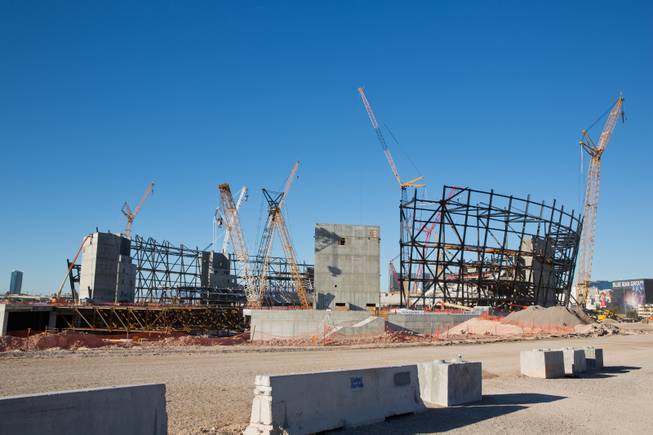 Las Vegas Raiders Stadium Construction