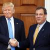 President-elect Donald Trump and New Jersey Gov. Chris Christie at the Trump National Golf Club Bedminster clubhouse, Sunday, Nov. 20, 2016, in Bedminster, N.J.