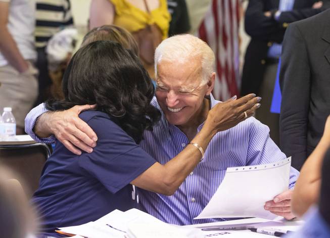 Joe Biden Visits Las Vegas